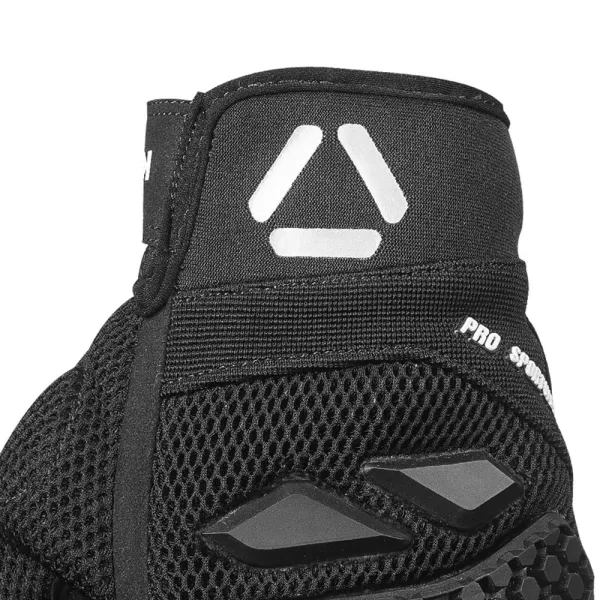 KORDA FLITE SHORT CUFF RIDING GLOVES - BLACK - Image 4