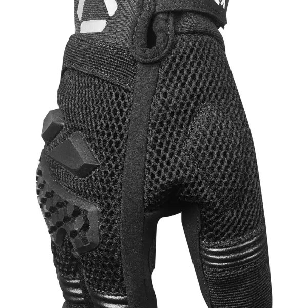 KORDA FLITE SHORT CUFF RIDING GLOVES - BLACK - Image 6