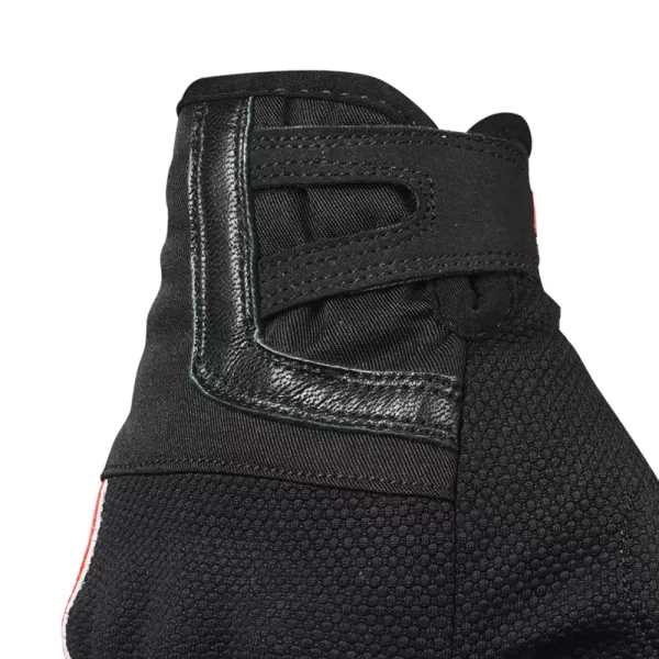 KORDA STREET SHORT CUFF RIDING GLOVES - RED - Image 3