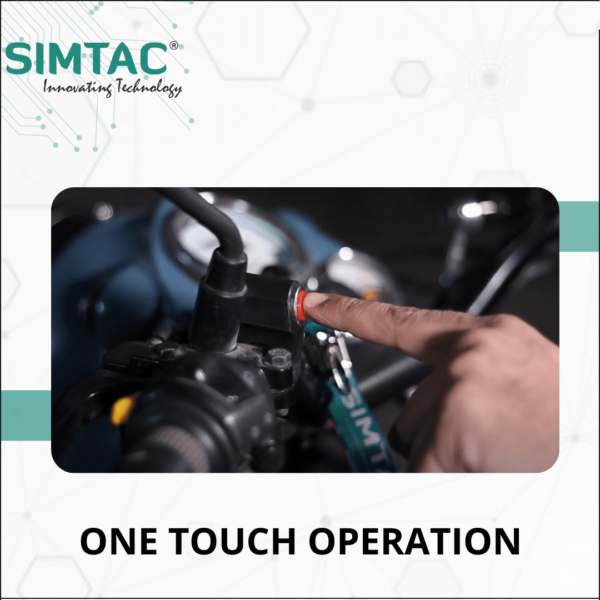 SIMTAC PNP HAZARD FLASHER - ROYAL ENFIELD | HUNTER | COMPATIBLE | WITH SWITCH [V6.0] |  ADAPTERMODULE | HNTR-WS6 - Image 5