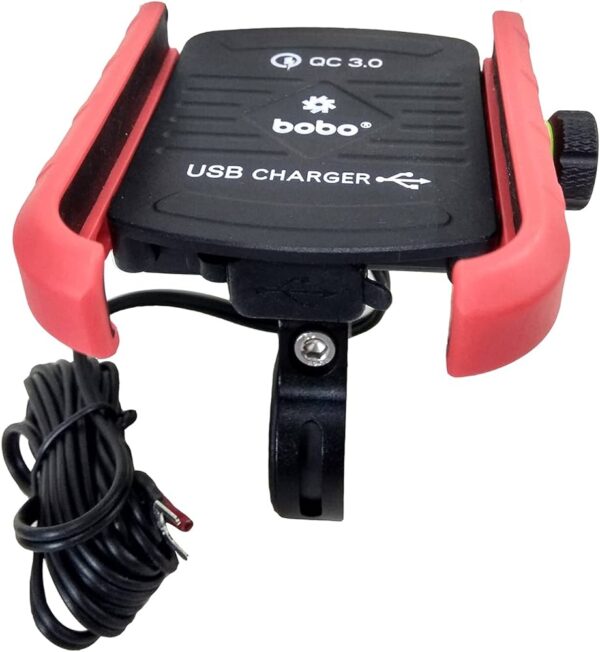 BOBO GEARS - MOBILE HOLDER - BM1 - JAW GRIP ( WITH FAST USB 3.0 CHARGER ) - Image 5