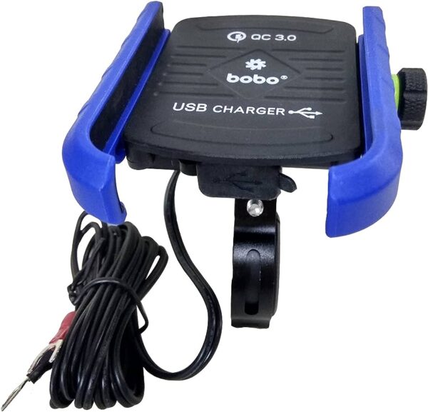 BOBO GEARS - MOBILE HOLDER - BM1 - JAW GRIP ( WITH FAST USB 3.0 CHARGER ) - Image 2