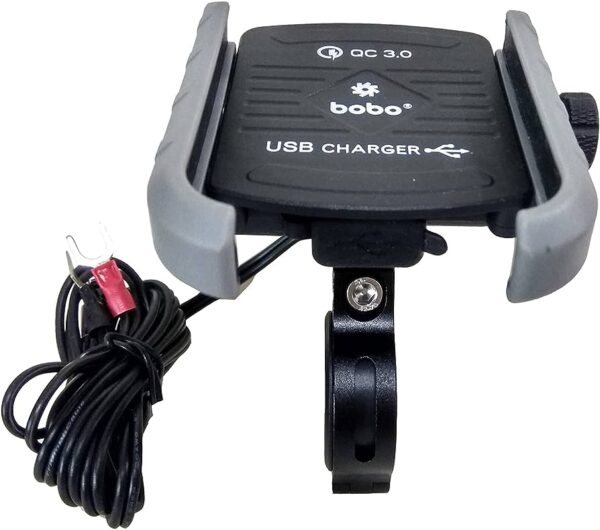 BOBO GEARS - MOBILE HOLDER - BM1 - JAW GRIP ( WITH FAST USB 3.0 CHARGER ) - Image 3