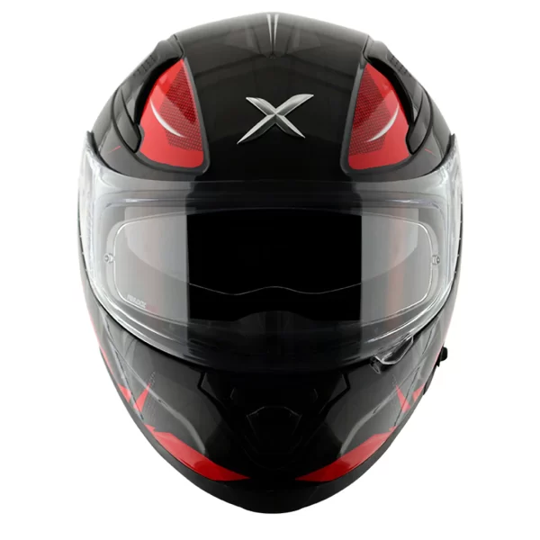 AXOR HELMETS - APEX HUNTER D/V -  RED WITH BLACK - Image 4