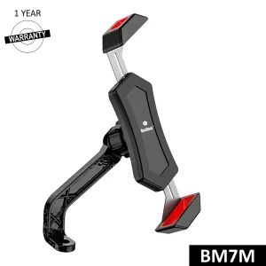 BOBO GEARS - MOBILE HOLDER - BM7M - DIAGONAL GRIP - LONG REAR VIEW MIRROR ATTACHMENT