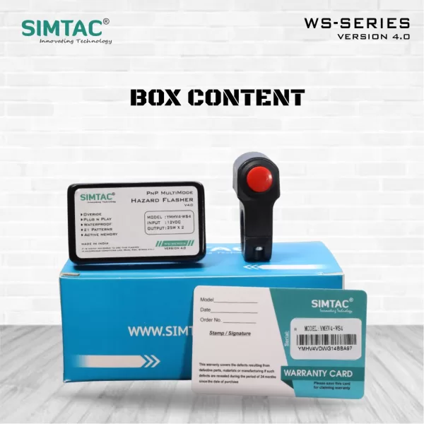 SIMTAC HAZARD FLASHER - YAMAHA R15 V4 | COMPATIBLE |PNP MODULE | YMHV4-WS4 - Image 3