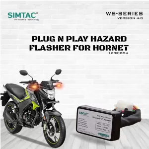 SIMTAC PNP HAZARD FLASHER-HONDA HORNET 160R | COMPATIBLE | ADAPTERMODULE | HRNT-WS4