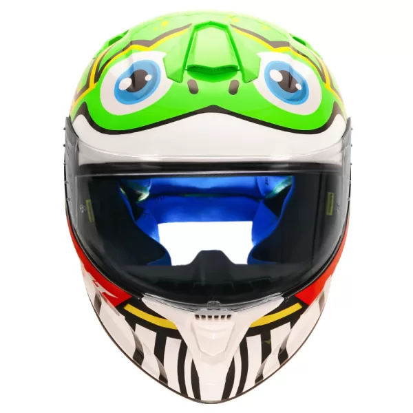 MT TARGO FROG HELMET - FLOURESCENT GREEN - Image 2