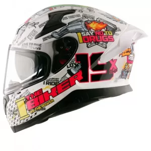 AXOR HELMETS - xBhp #theNineteen  - Pink White