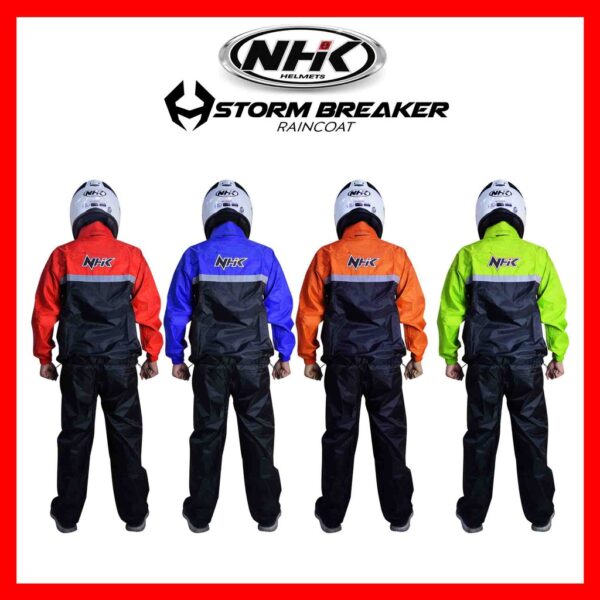 NHK Raincoat - Neon Orange - Image 4