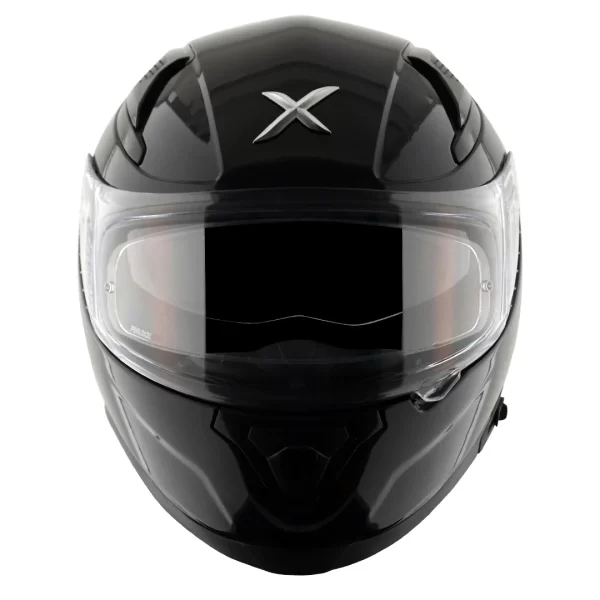 AXOR HELMETS - APEX SOLID HELMET - GLOSSY BLACK - Image 2