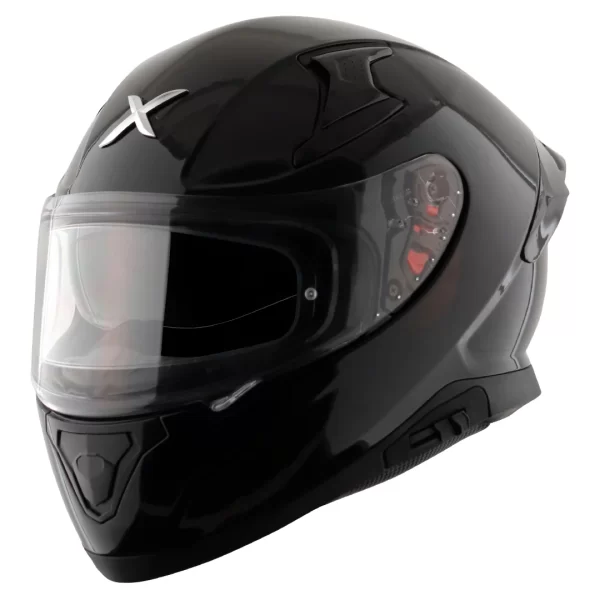 AXOR HELMETS - APEX SOLID HELMET - GLOSSY BLACK