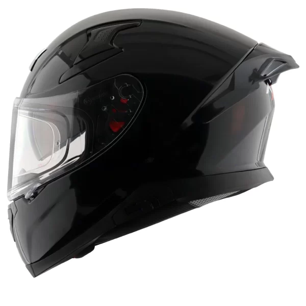 AXOR HELMETS - APEX SOLID HELMET - GLOSSY BLACK - Image 3