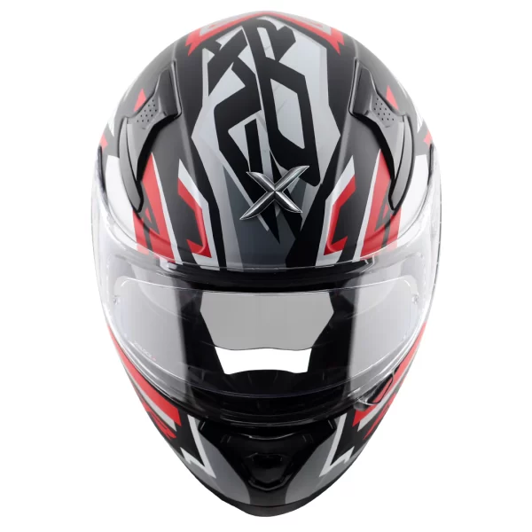 AXOR HELMETS - AXOR APEX STREAK HELMET - GLOSSY BLACK RED - Image 3