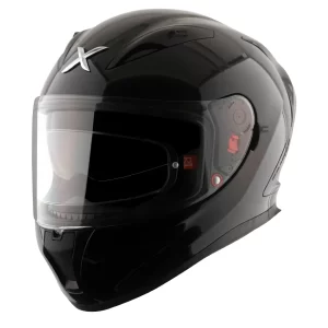 AXOR HELMETS - STREET SOLID - GLOSSY BLACK HELMET