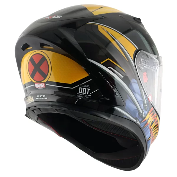 AXOR HELMETS - STREET MARVEL WOLVERINE - GLOSSY - Image 4