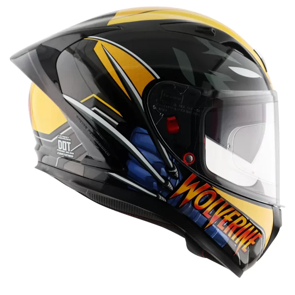 AXOR HELMETS - STREET MARVEL WOLVERINE - GLOSSY - Image 7