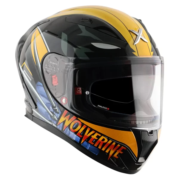 AXOR HELMETS - STREET MARVEL WOLVERINE - GLOSSY - Image 8