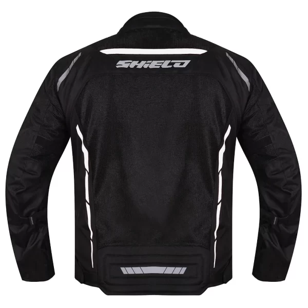 Shield GT Air Mesh Level 2 Jacket (Black White) - Image 3