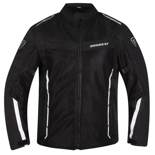 Shield GT Air Mesh Level 2 Jacket (Black White) - Image 2