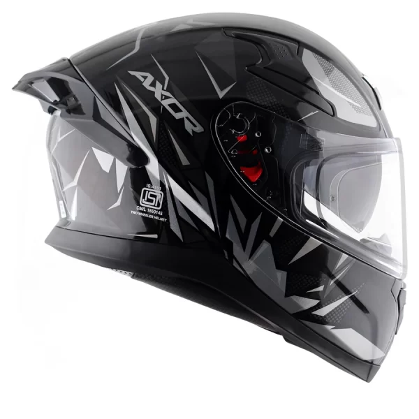 AXOR HELMETS - APEX HUNTER  -  BLACK GREY - Image 7