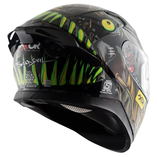AXOR HELMETS - Apex Seadevil helmet - Black Gold - Image 5
