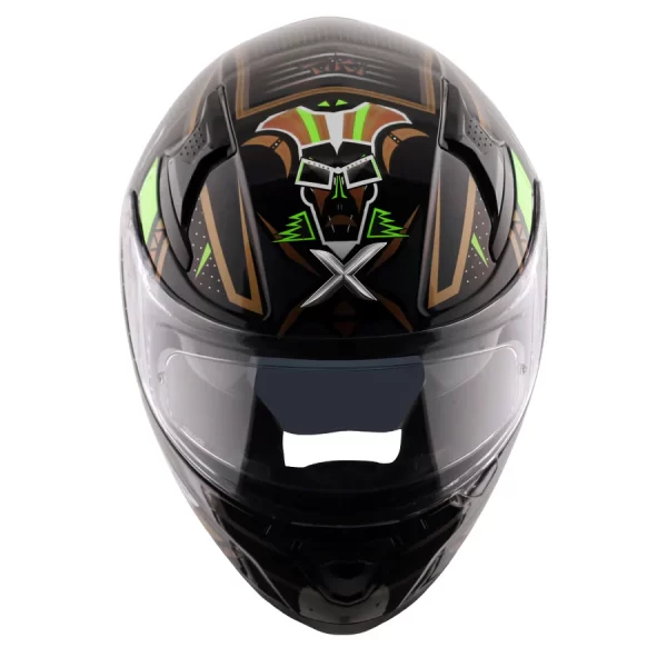 AXOR HELMETS - Apex Tiki Helmet - Black Gold - Image 2