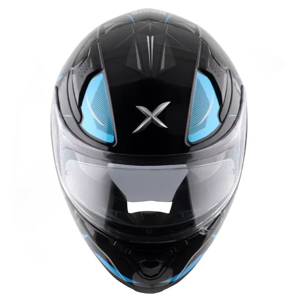 AXOR HELMETS - APEX HUNTER  -  BLACK NEON BLUE - Image 9