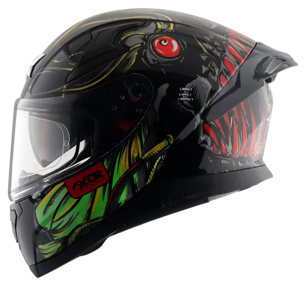 AXOR HELMETS - Apex Seadevil helmet - Black Red - Image 8