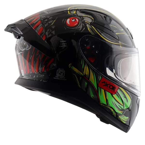 AXOR HELMETS - Apex Seadevil helmet - Black Red - Image 4