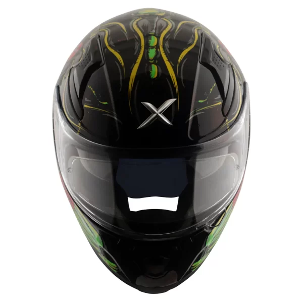 AXOR HELMETS - Apex Seadevil helmet - Black Red - Image 2