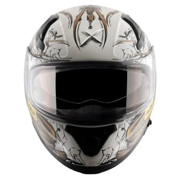 AXOR HELMETS - Apex Seadevil helmet - White Red - Image 2