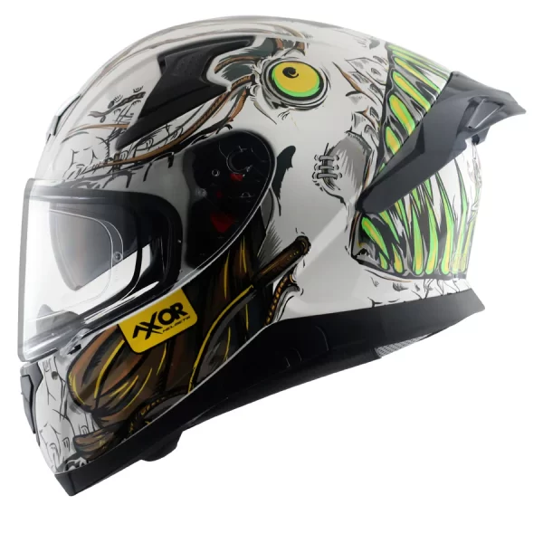 AXOR HELMETS - Apex Seadevil helmet - White Red - Image 3