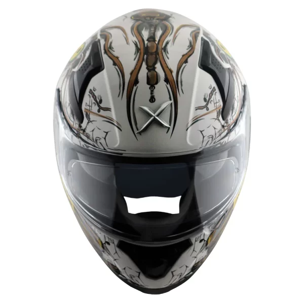 AXOR HELMETS - Apex Seadevil helmet - White Red - Image 9
