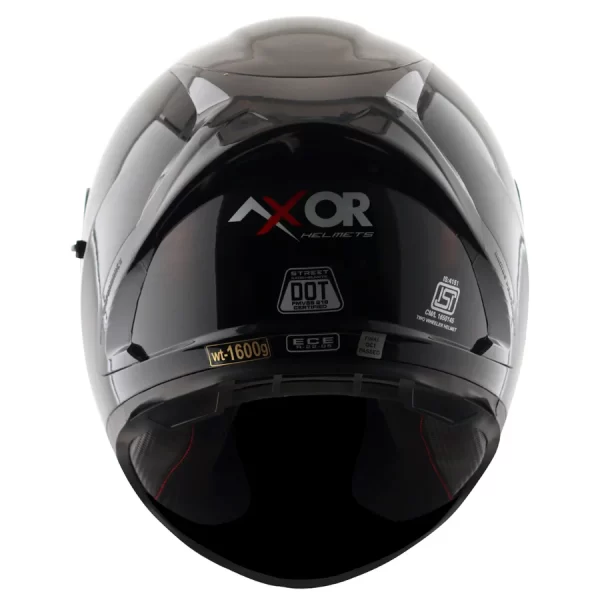 Axor Street Solid Black Helmet - Image 6