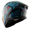 AXOR HELMETS - APEX VENOMOUS - Black Blue - Image 7