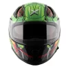 AXOR HELMETS - APEX VENOMOUS - Black Neon Green - Image 9