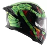AXOR HELMETS - APEX VENOMOUS - Black Neon Green - Image 4