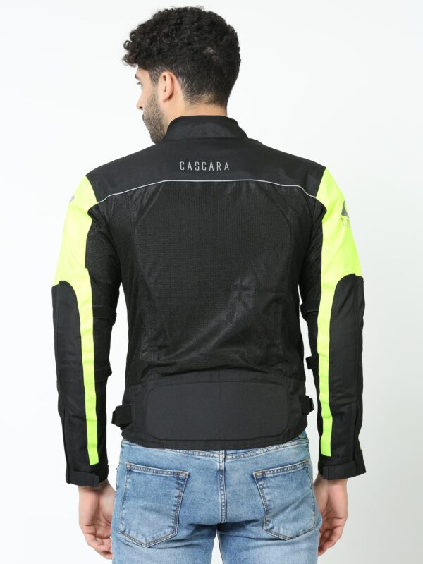 CASCARA RACE RIDING JACKET (Neon Green) - Image 3