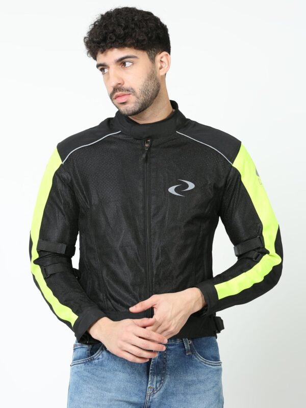 CASCARA RACE RIDING JACKET (Neon Green) - Image 2