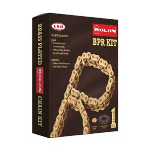 Brass Chain and Sprocket kit for X PULSE 200FI / 200 - KIT HPORC 387